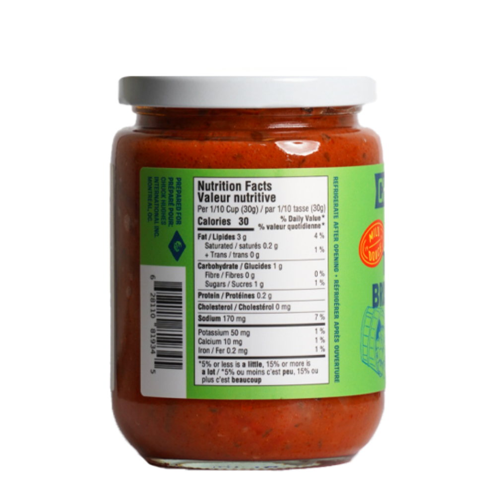 Mild tomato bruschetta