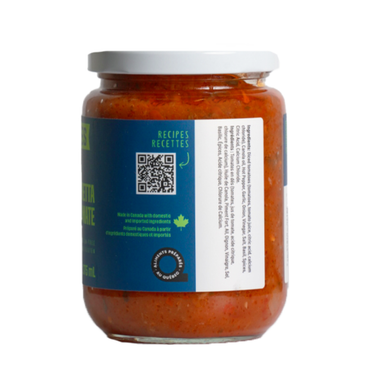 Spicy tomato bruschetta