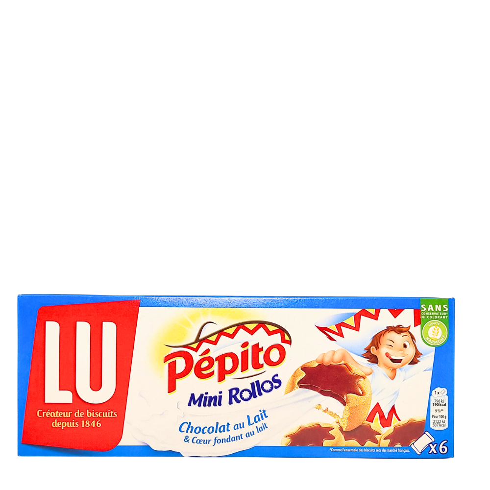 Pepito milk chocolate mini rollos