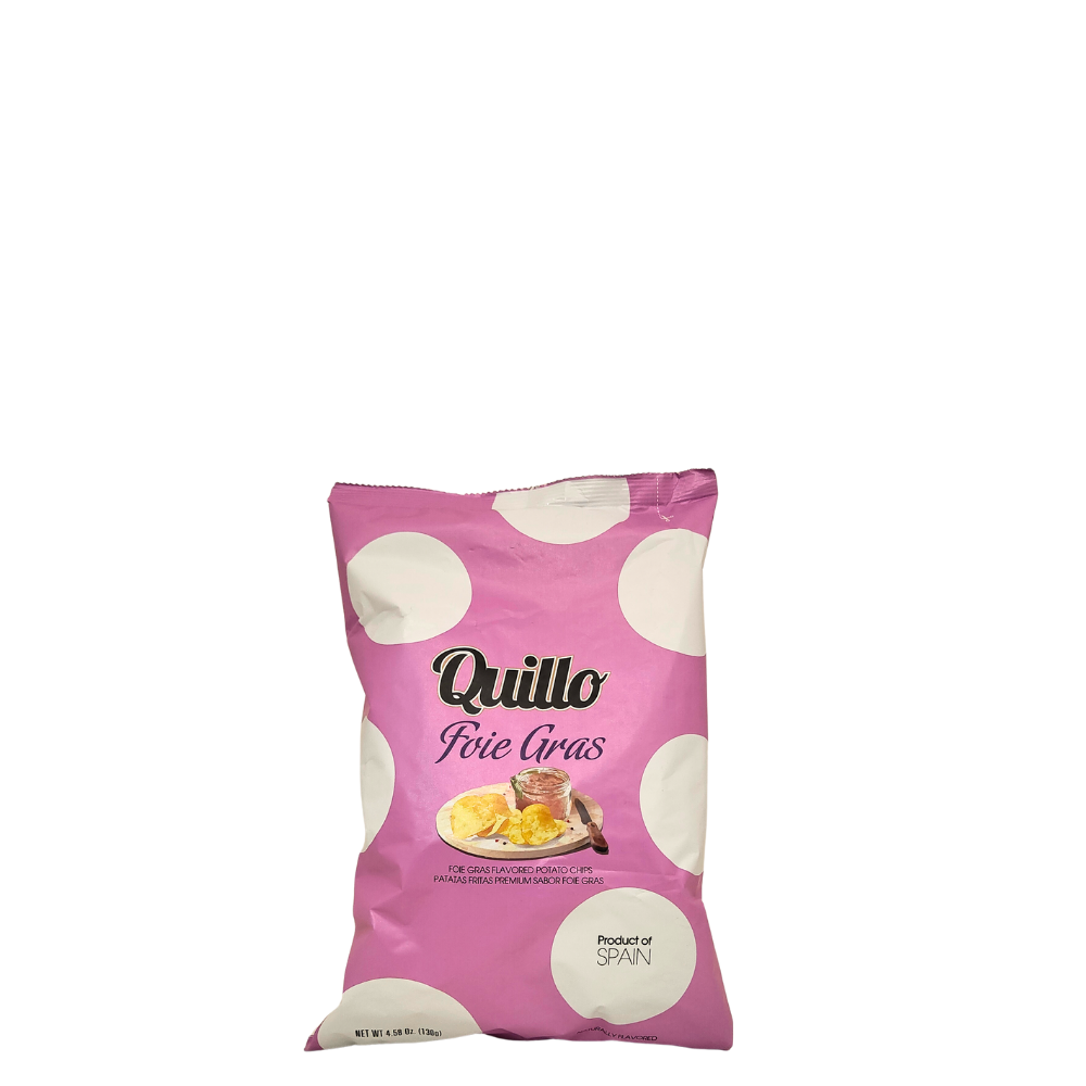 Foie gras flavored chips