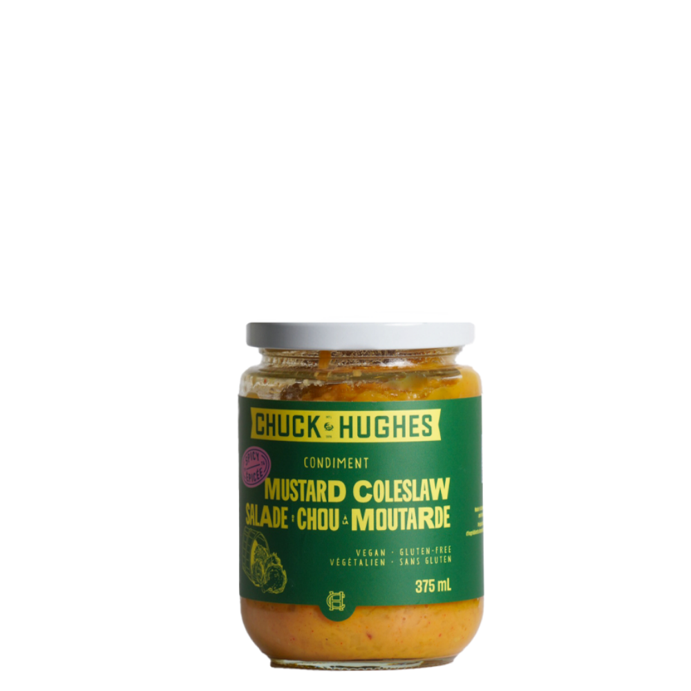 Spicy mustard coleslaw