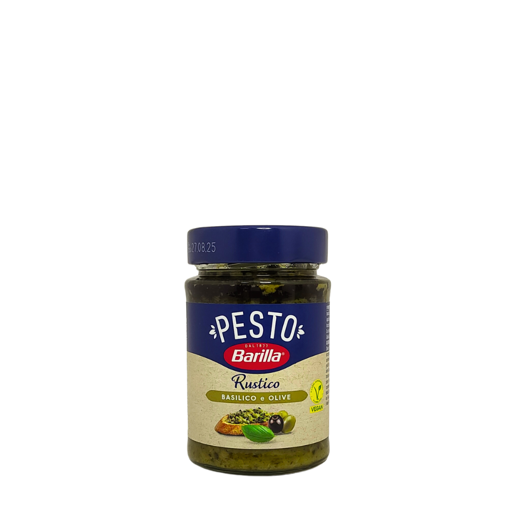Pesto with basil & olives