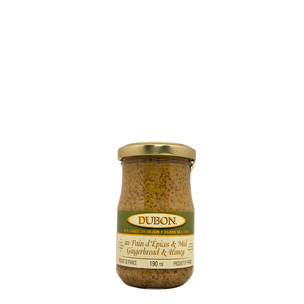 Dijon mustard with gingerbread & honey