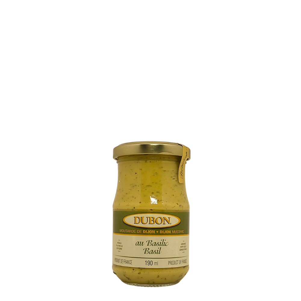 Dijon mustard with basil