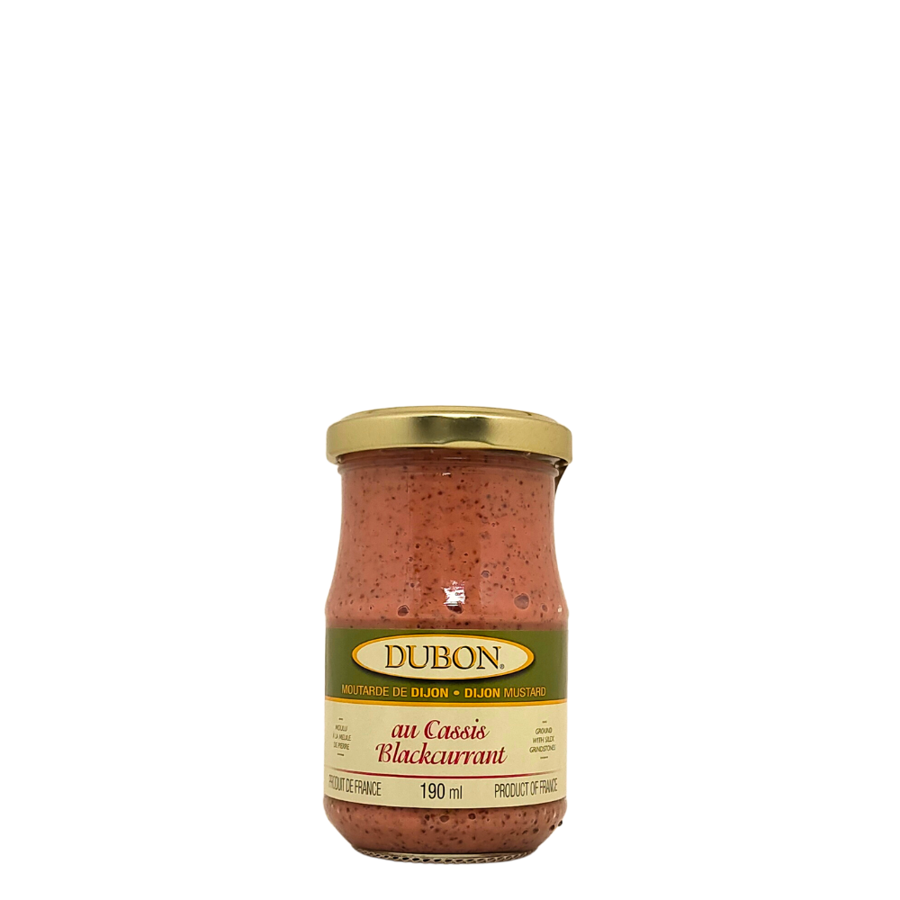 Moutarde de Dijon au cassis