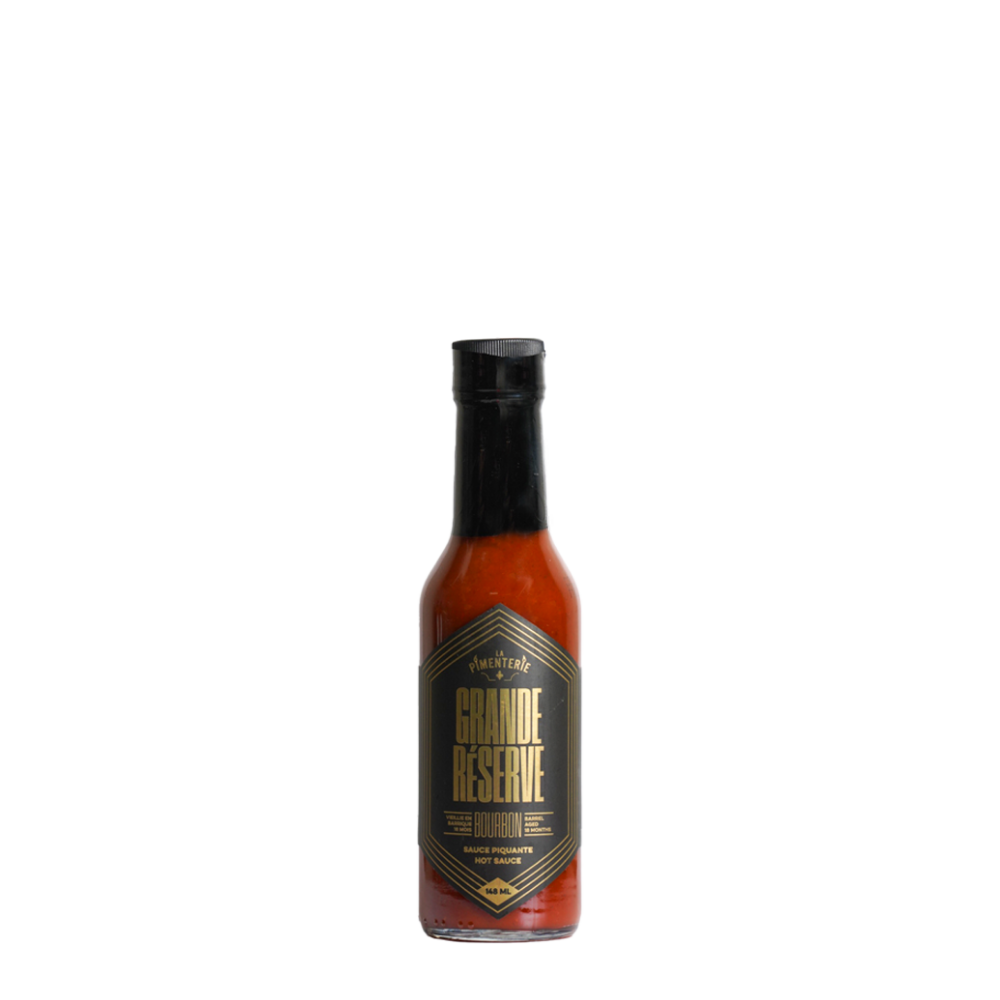 Grande reserve bourbon hot sauce