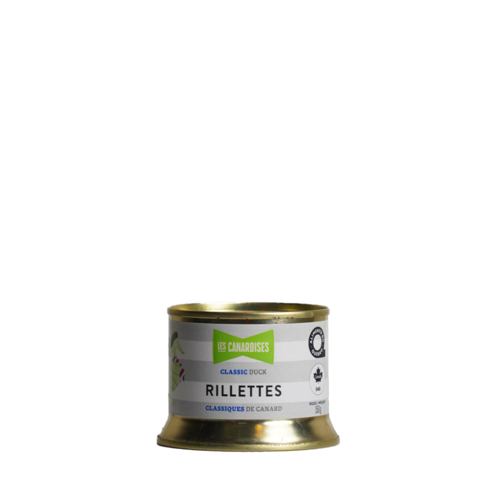 Classic duck rillettes